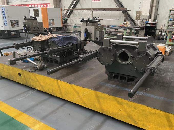 430 T Plastic Injection Moulding Machines Rubber Bucket Injection ...