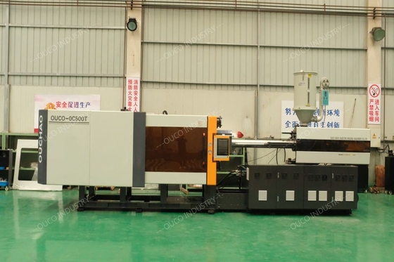 Clamping Force Screw Injection Molding Machine 500 Ton Injection Molding Machine