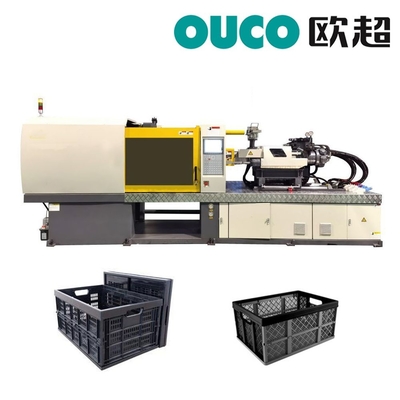 520 T Hybrid Servo Motor Injection Molding Machine Ultra High Rigidity Square Plate