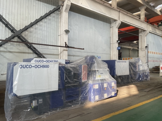 OUCO 98T Hydraulic Servo Plastic Toothbrush Cup Injection Molding Machine