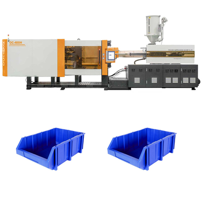 OUCO 400T High Output Hydraulic Servo Small Accessories Plastic Warehouse Storage Box Injection Molding Machine