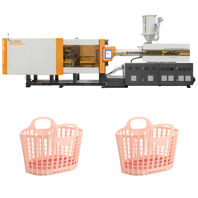 High Output 400T Plastic Dirty Clothes Basket Injection Molding Machine