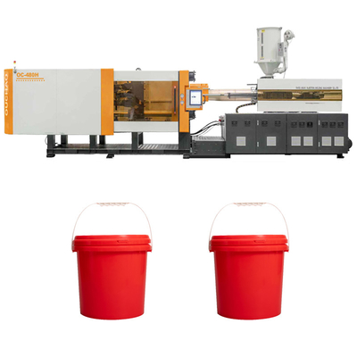 Plastic Paint Bucket Making 480T Injection Molding Machine With Servo Motor