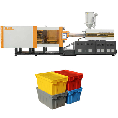 OC-520T High Clamping Force Plastic Crate Making Injection Molding Machine For  Turnover Box