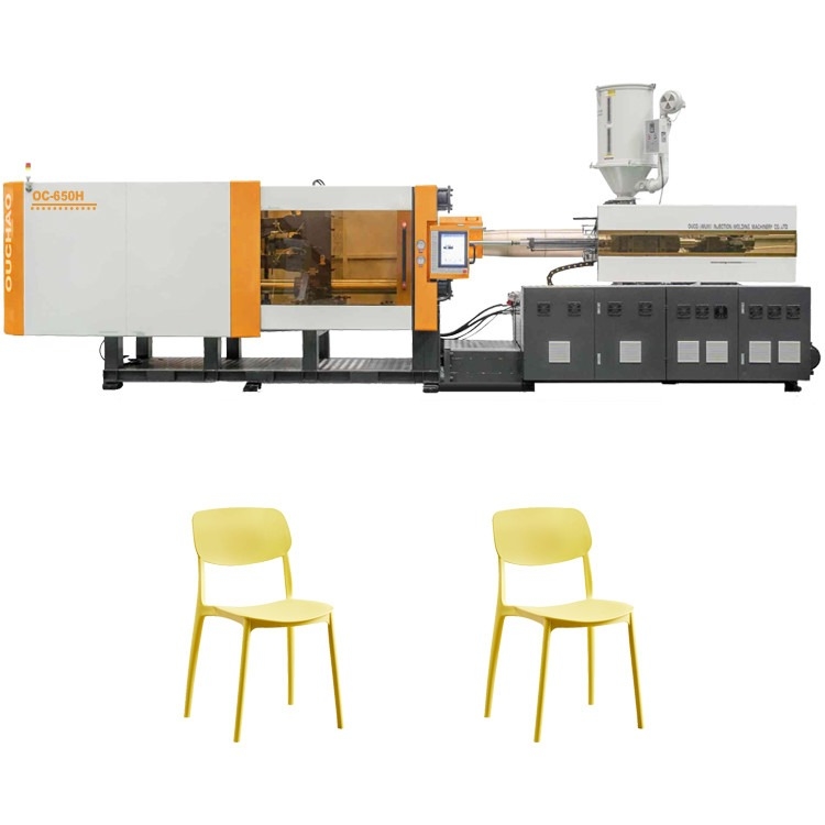 Stable Durable OUCO 650T Injection Molding Machine For Production Of Plastic Chairs
